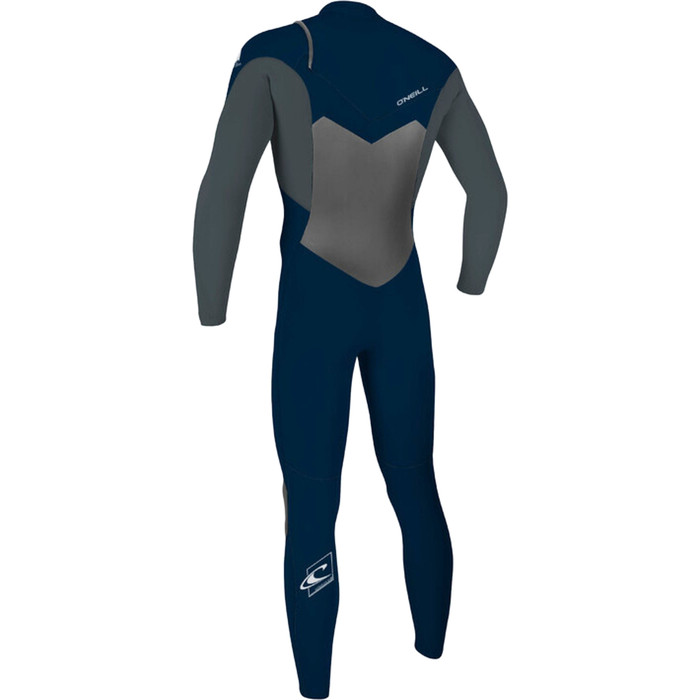 2024 O'Neill Mens Epic 4/3mm Chest Zip GBS Wetsuit 5354 - Abyss / Gunmetal